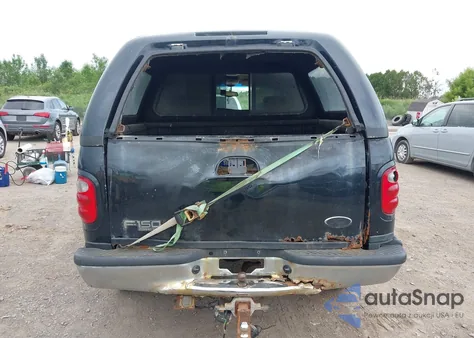 2002 Ford F-150 Lariat/Xlt from USA, damaged, VIN 1FTRW08L32KC45810